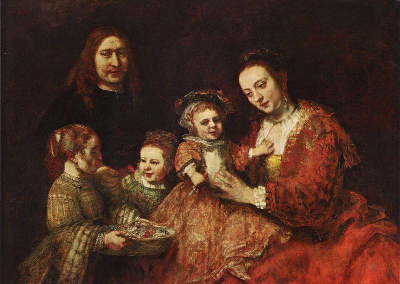 Rembrandt Peale Familienportrat China oil painting art
